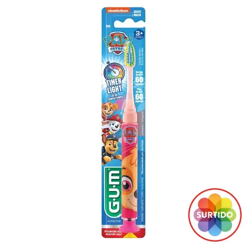 Gum Cepillo Paw Patrol Con Luz No 202