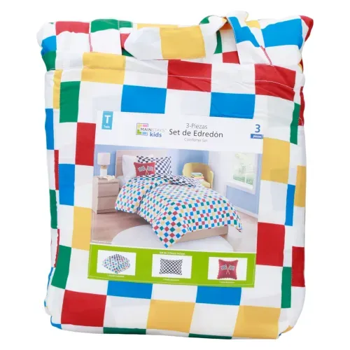Edredon Msk Adam 3 Piezas Individual