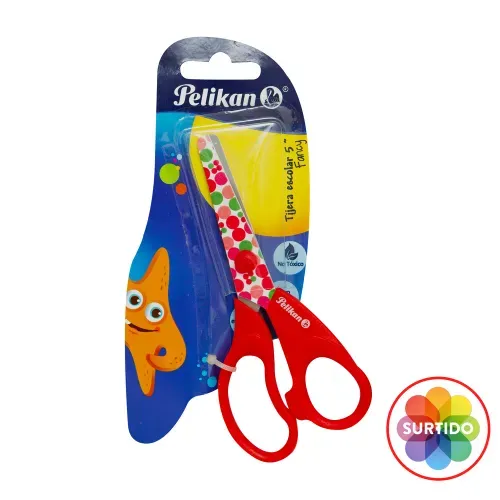 Tijera Pelikan Escolar Fancy 5