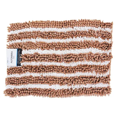 Alfombra De Bano A Rayas 40X60C