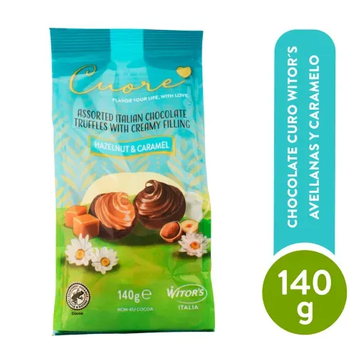 Bolsa Witors Avellanas Y Caramelo 140 G