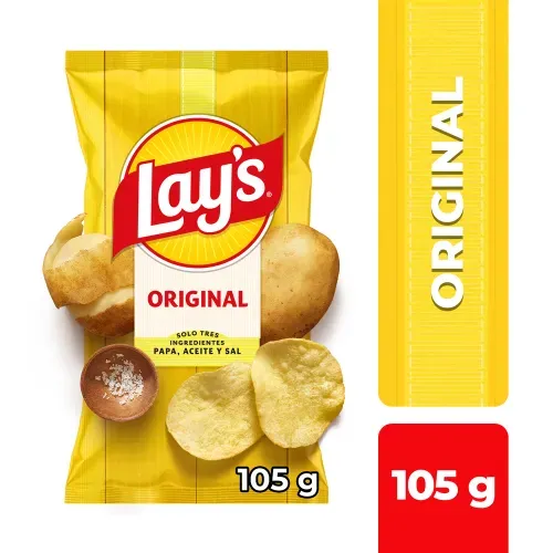 Snacks Papas Lays Original - 105 g