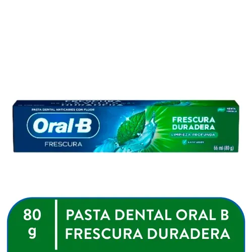 Crema Dental Oral b Frescura Durade 66ml