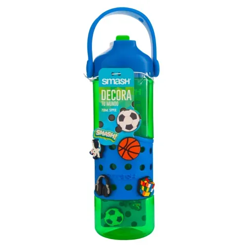 Botella Con 6 Piezas Decorativas