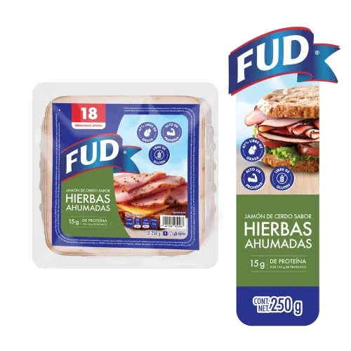 Jamón Fud hierbas ahumadas - 250 g