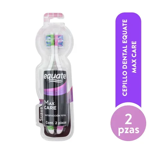 Cepillo Dental Equate Max Care 2Ea