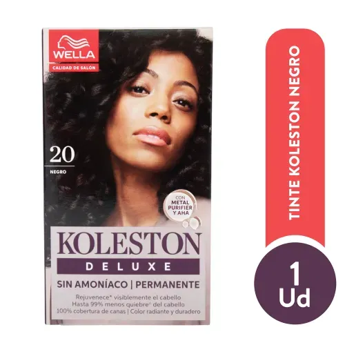 Tinte Koleston Deluxe 20 Negro 170g