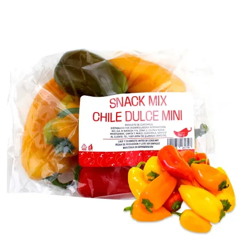 Chile dulce mix mini bolsa - 200 g