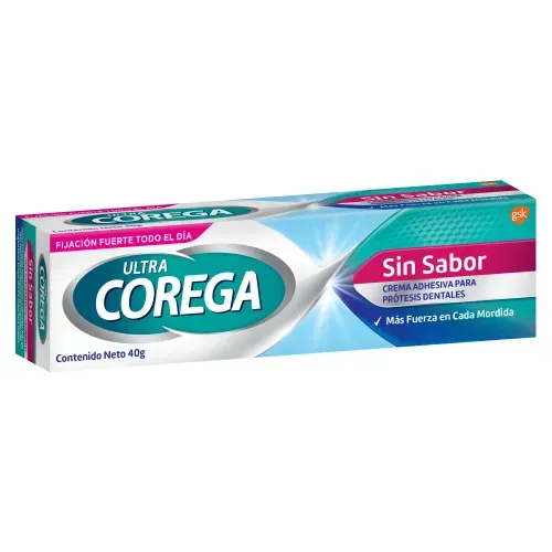 Corega Crema Sin Sabor 40gr 1ea