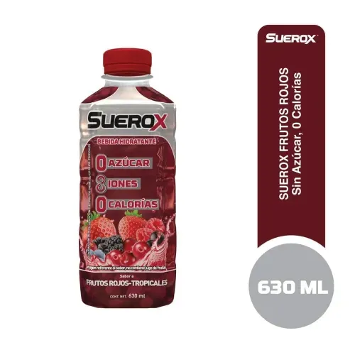 Frutos Rojos Suerox Tropicales 630 Ml