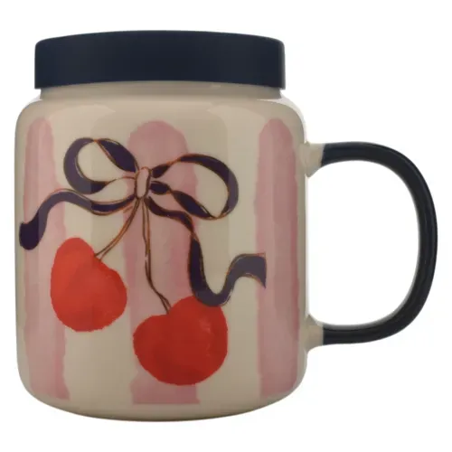 Ms Taza Con Tapa Y Pajilla 380ml