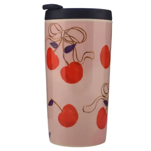 Ms Vaso Doble Pared Con Tapa 350ml