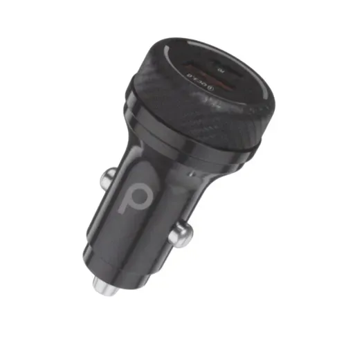 Cargador de carro Durabrand PD de 48W con puertos USB-A y USB-C