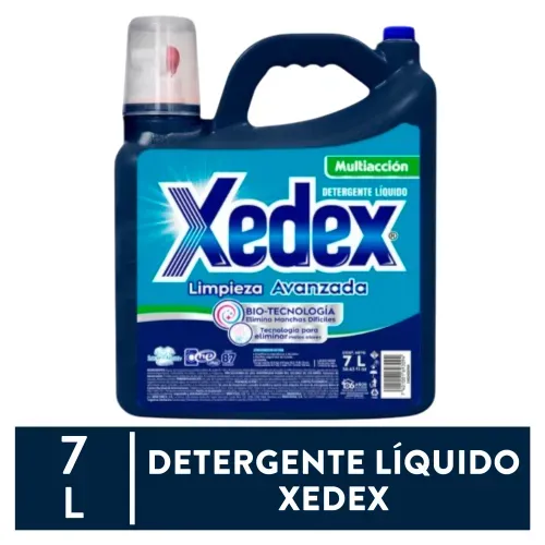 Detergen Liq Xedex Multiaccion Bt 7000ml