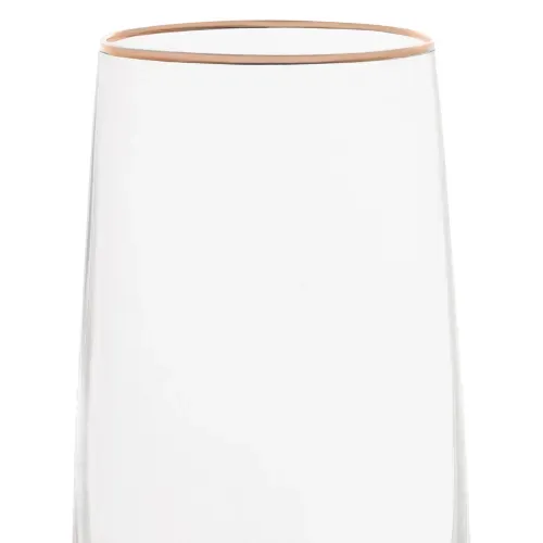 Flauta Con Borde Dorado De Thyme Table