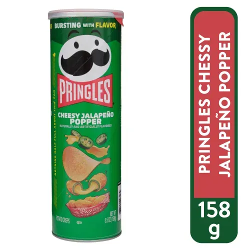 Pringles Us Chessy Jalapeno Popper 158g