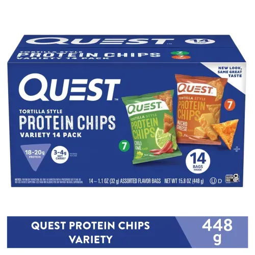 Quest Protein Chips Variety 448g