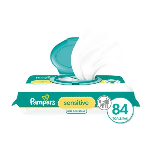 Toallitas Húmedas Pampers Sensitive - 84 Uds