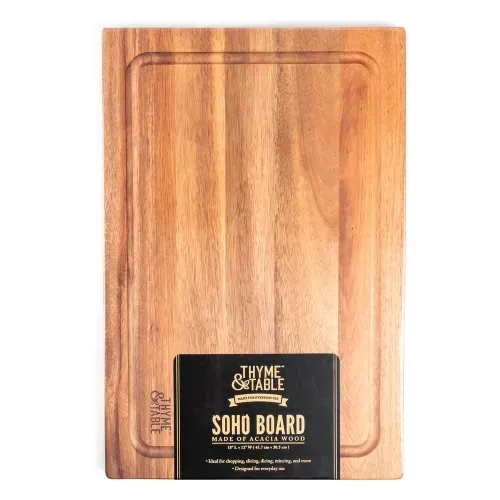 Tabla De Cortar De Madera De Acacia Soho