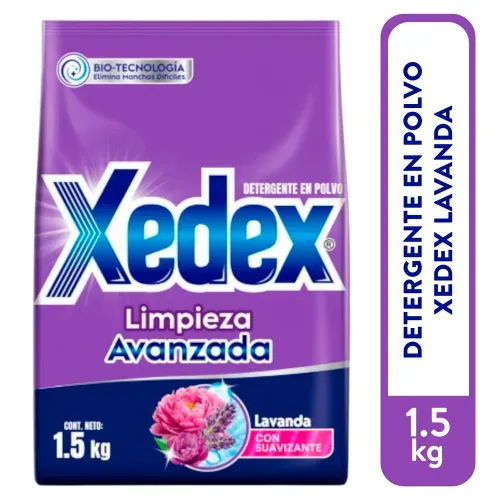 Det Polvo Xedex Pe Suav Lavanda 1500 g