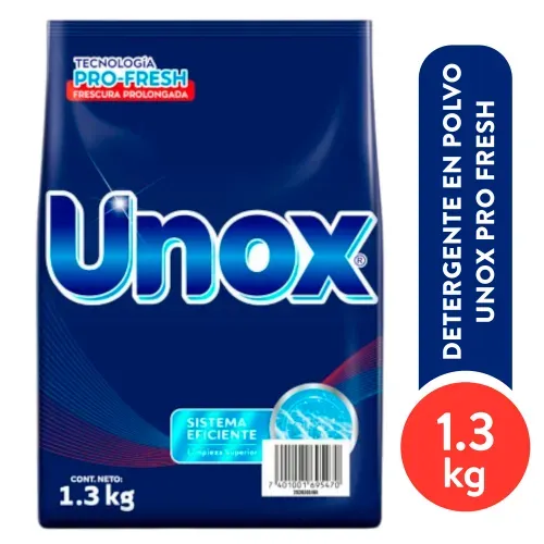 Detergente Polvo Unox Matic 1300 g