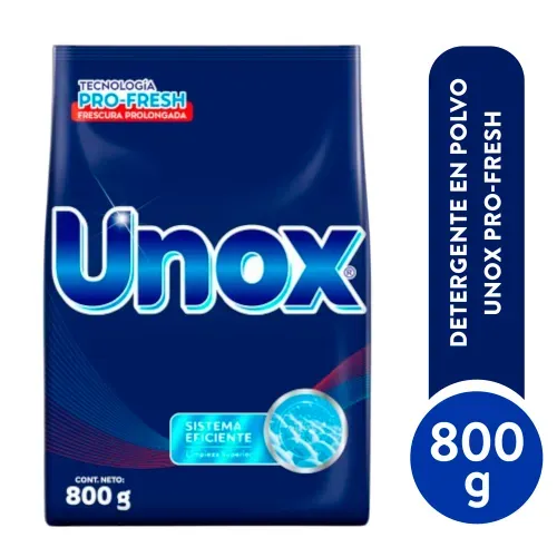 Detergente Polvo Unox Color 800 g