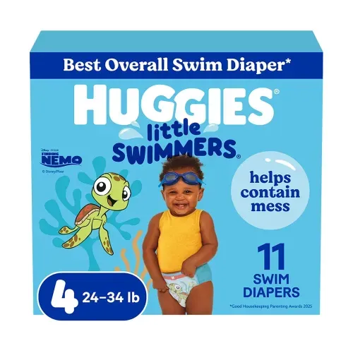 Pañales Huggies Little Swimmers Talla M - 11 Unidades