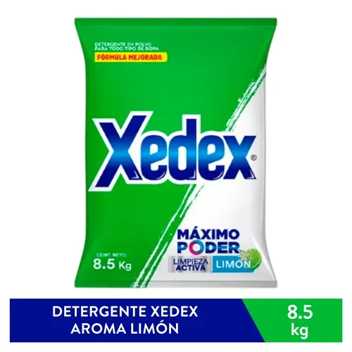 Detergen Polvo Xedex Maxpod Limon 8500g