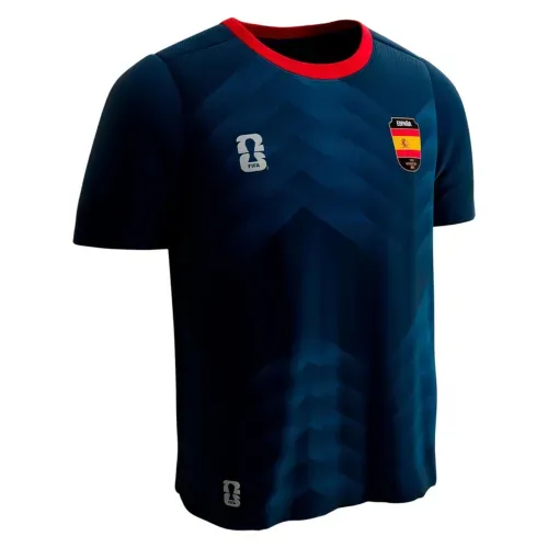 Camiseta deportiva FIFA España manga corta para hombre - Talla S