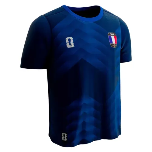 Camiseta deportiva FIFA Francia manga corta para hombre - Talla L