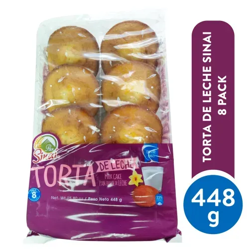 Torta De Leche Sinai 8pack 448 g