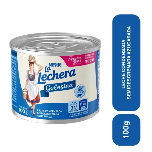 Leche Condensada La Lechera Golosina en Lata - 100 g
