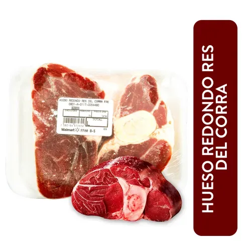 Hueso Del Corral Redondo Res Fresco Granel - 1Lb