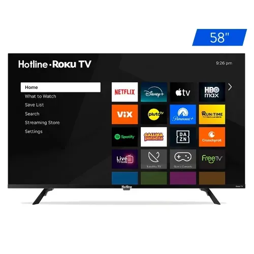 Pantalla Roku Tv Hotline Qled - 58 pulgadas