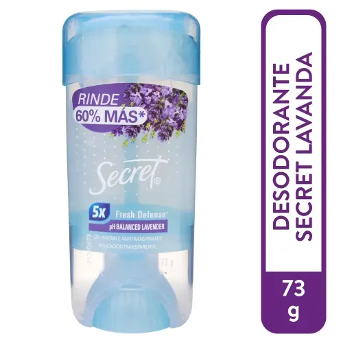 Desodorante Secret Gel Lavanda 73g