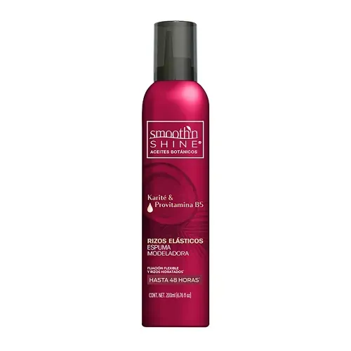 Espuma Smoothn Shine Rizos Elast 200ml
