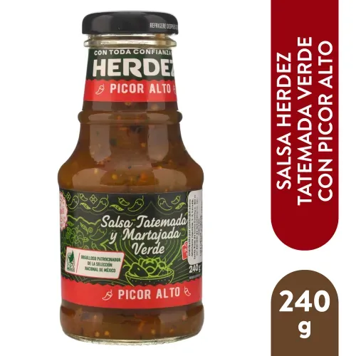 Salsa Verde Herdez Tatemada y m 240 g