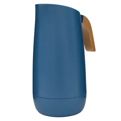 Jarra Cafe Plastica Vidrio Y Mango Mader