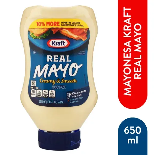 Mayonesa Kraft Real Creamy  Smooth 22oz