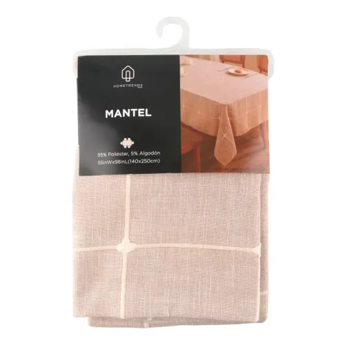 Mantel de poly-algodón Home Trends - 140x250 cm