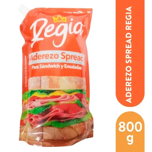 Aderezo para sándwich Regia spread - 800 g