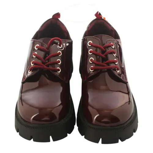 Chunky Mocasin Burgundy