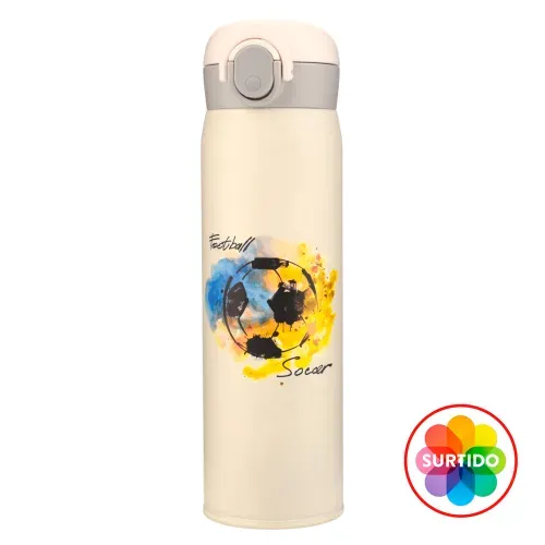 Botella Doble Pared 460ml Con Impr En 3d