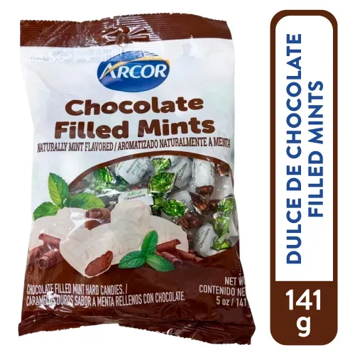 Caramelo Arcor Menta Chocolate 141g