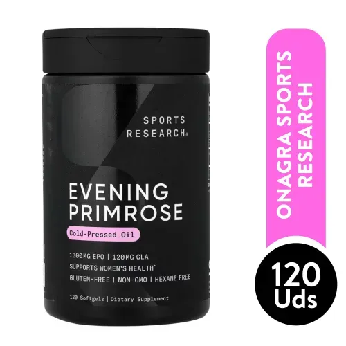 Aceite Onagra Sports Research 120 Unidad