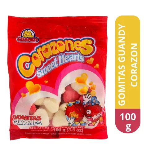 Gomitas Guandy Corazón 100 - g