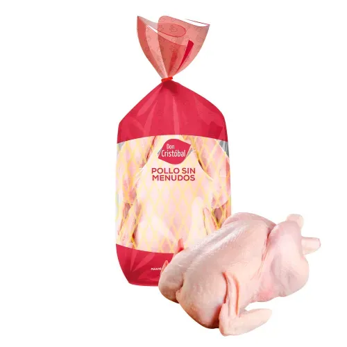 Pollo Sin Menudos Don Cristobal Congelado Empacado - lb