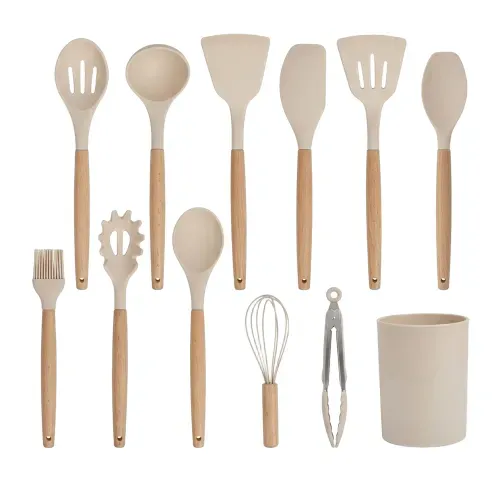 Utensilios Mainstays Silicon -12 pzas