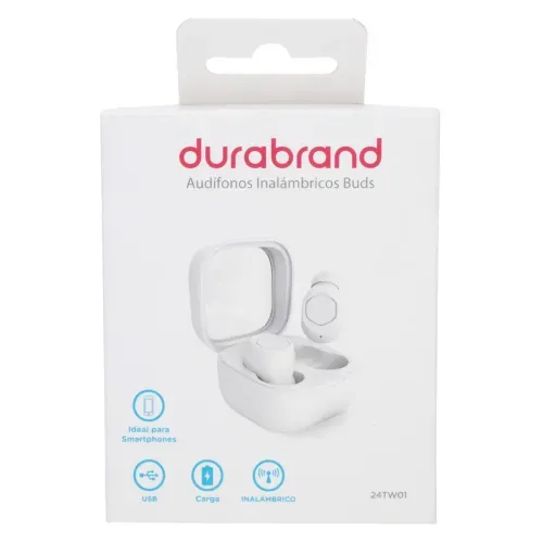Audífonos Durabrand Inalámbricos Blanco