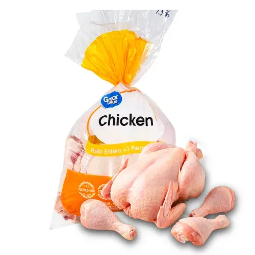Pollo Don Cristobal 3 Piernitas Congelado Empacado - lb